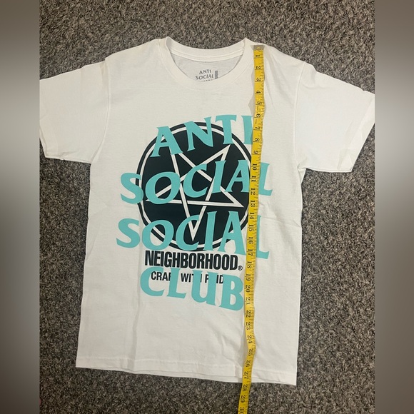 ASSC neighborhood filth fury white and blue t shirt small - Picture 3 of 4